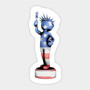 USA Statue - Freedom Sticker